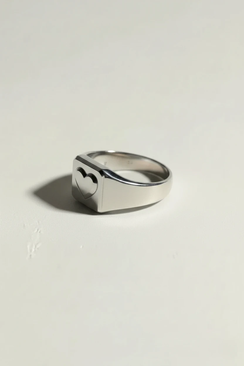 Amour Signet Ring