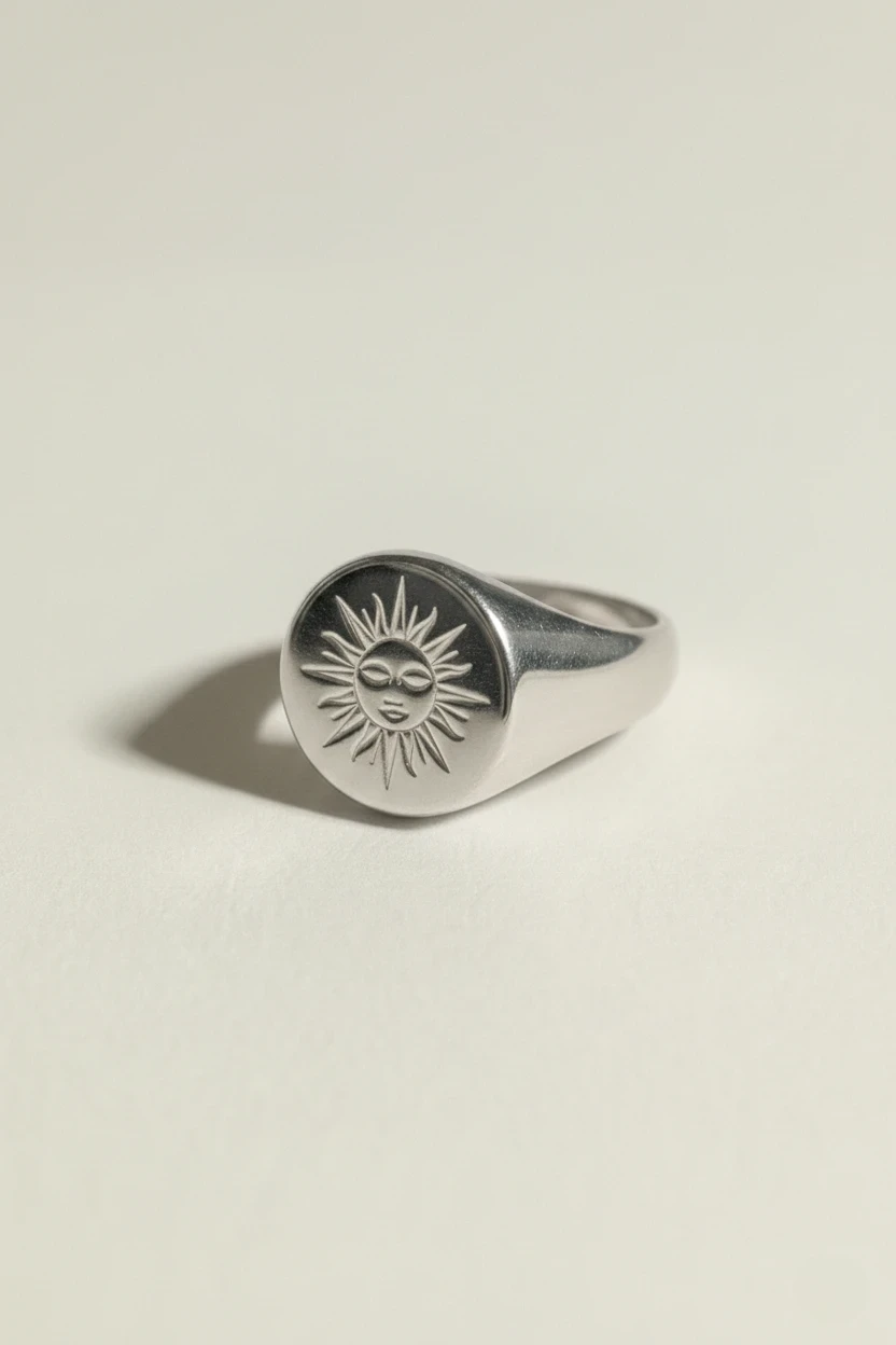 Solara Signet Ring