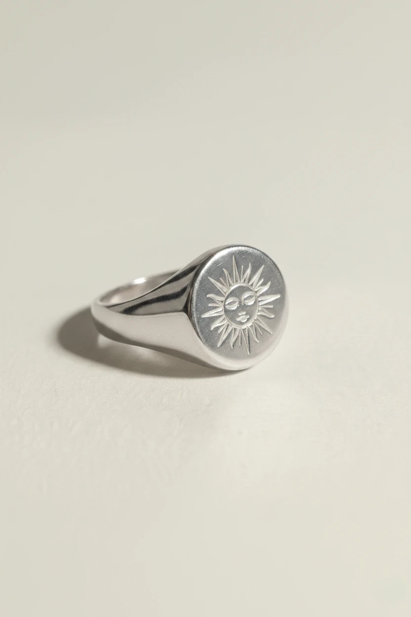 Solara Signet Ring